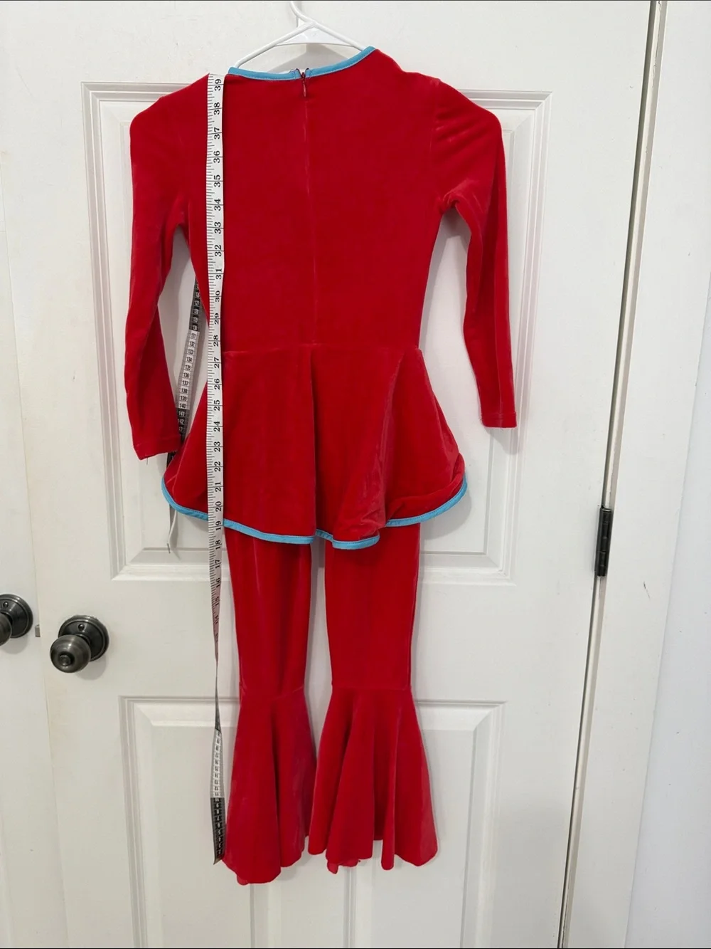 Dr. Seuss Thing 1 Red Kids Costume size small 4-6 Jumpsuit size small